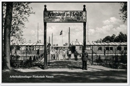 Das Arbeitsdienstlager des RAD befand sich hier bis zum Kriegsende.