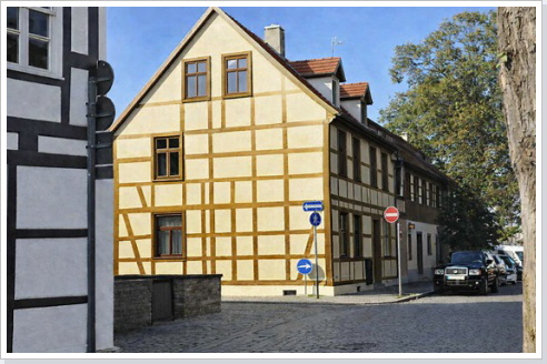 Die Bergstra&szlig;e.