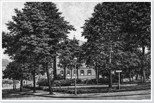 Das ehemalige Realgymnasium im Jahr 1904.
