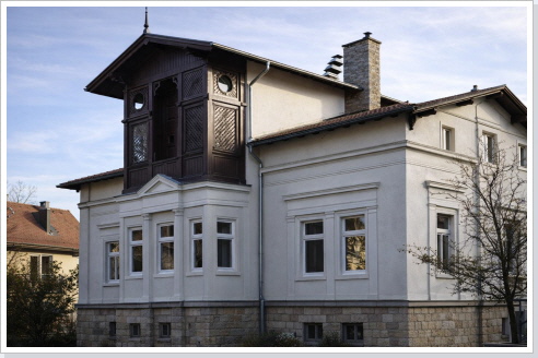 Ehemalige Unternehmervilla. / The villa of a former prosperous citizen.