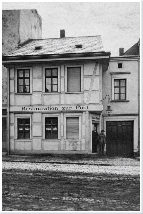 Dieses Geb&auml;ude war urspr&uuml;nglich eine Gastst&auml;tte.