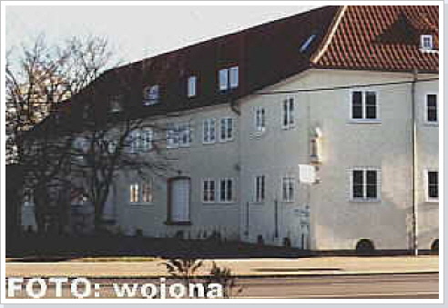 Lagerhaus. / This building was the storehouse of the former narrow-gauge railway.
