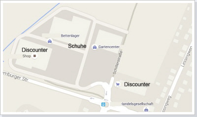 Auf dem ehemaligen Territorium der GPG Nauen steht heute das Einkaufszentrum "Luchcenter".