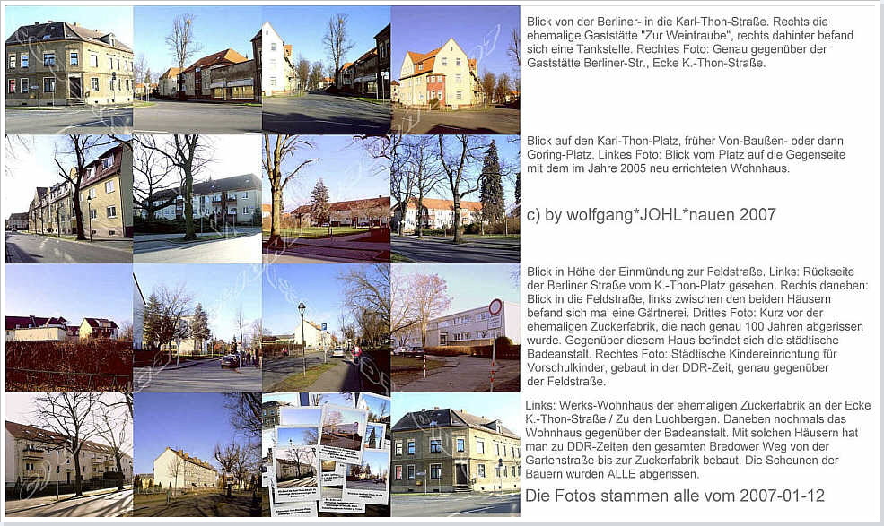 Die Karl-Thon-Stra&szlig;e im &Uuml;berblick.