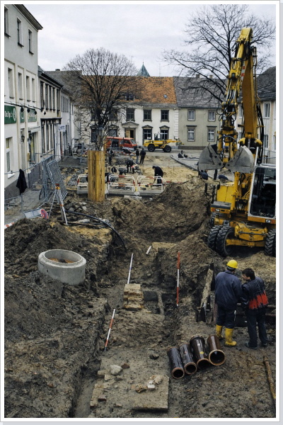 Rathausfundamente aus dem Jahre 1695 oder davor gefunden.