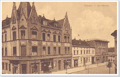Das Rumpff'sche Haus auf eine Postkarte 1920