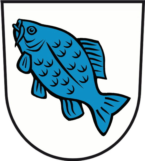 Das von der brandenburgischen Landesregierung verordnete schmucklose Wappen.