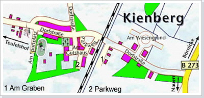 Kienberg im Jahre 2008. / the districts of the city in the year 2008.