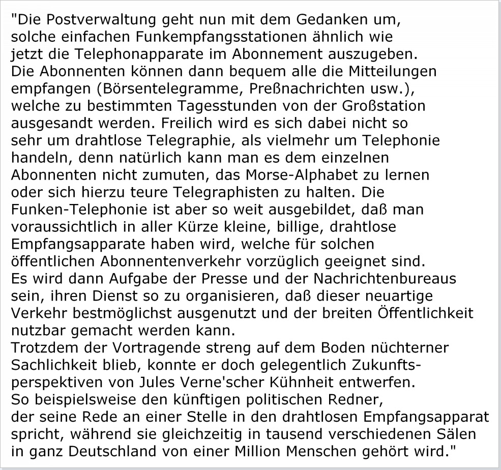 Der Zeitungstext zum Lesen. Der Zeitungstext zum Lesen.